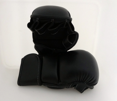 Guanti MMA E Boxe In Ecopelle Be Smart - Con Imbottitura In Gel Tech, Per Sacco E Muay Thai, Peso 207g
