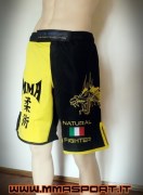 COD. SH-01_MMA Shorts - Dragone giallo